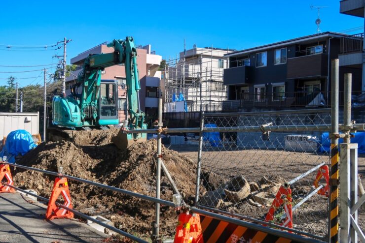 戸建住宅の基礎工事